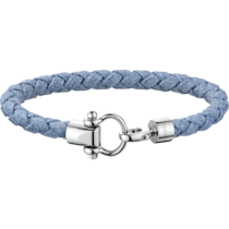 OMEGA Aqua Sailing Bracelet, jean, stainless steel - BA05CW00007RX
