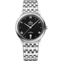 De Ville Prestige 39,5&nbsp;mm, Stahl mit Stahlarmband - 42410402001002