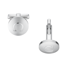 Omegamania Cufflinks, stainless steel - CA02ST0001205