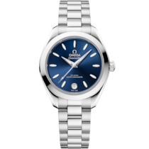 Seamaster Aqua Terra 150M 30&nbsp;mm, acier sur acier - 22010302003001