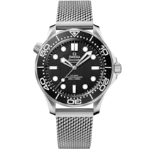 Seamaster Diver 300M 42&nbsp;mm, acier sur acier - 21030422001010