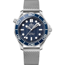 Seamaster Diver 300M 42&nbsp;mm, acier sur acier - 21030422003002