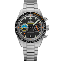 Speedmaster Pilot 40,85&nbsp;mm, acier sur acier - 33210415101002