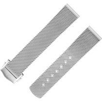 Two‑piece strap - Stainless steel mesh bracelet - 020Z020524W
